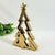 Árvore De Natal Dourada 21x14x3cm Cerâmica Decorativo - loja online