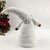 Gnomo Boneco De Natal Branco Cinza Luxo 55x24cm Pezinho - loja online