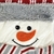 Bota Boneco De Neve Branca 34x19cm Enfeite De Natal - Inigual Decor