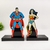 Aparador Porta Livros Superman Wonderwoman 28x18cm Enfeite Suporte de Livro - comprar online