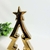 Árvore De Natal Dourada 21x14x3cm Cerâmica Decorativo na internet