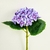 Hortênsia Roxa Haste 32x18cm Flor Planta Artificial - Inigual Decor