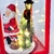 Lanterna Marroquina Natalina Com Papai Noel 21x9x9cm Natal