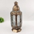Lanterna Marroquina Decorativa Octagonal Dourada 41x16cm - comprar online