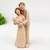 Enfeite de Família Decoração Moderna 15cm em Resina Casal com Bebê - comprar online