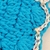 Jogo Americano Azul E Branco Crochê 35cm Kit 2pc Sousplat - Inigual Decor
