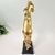 Cavalo Decorativo Dourado 40x22x9cm Escultura Pet Decor