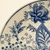 Prato Decorativo Azul E Branco 29x26cm Porcelana Decorativo na internet
