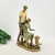 Enfeite Estátua Casal Com Pet 24x7x16cm Decorativo - comprar online