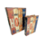 Caixa Livro Decorativa Home Vintage 27/20cm Kit 2pc