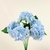 Hortênsia Azul Buquê 48x22cm Toque Real Planta Artificial - Inigual Decor