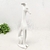 Enfeite Estátua Alta Cachorro Branco 35x19x12cm - comprar online