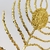 Folhagem Dourada Planta Enfeite Decorativo Natal 35x15cm - loja online