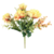 Dalia Creme Buquê 35x18cm Flor Planta Artificial