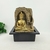 Fonte Decorativa Buda Dourada 25x21x17cm 220V Com Led - Inigual Decor