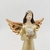 Anjo Pomba Dourado Cobre Enfeite Decorativo Estátua em Resina 19x9x4cm - Inigual Decor