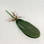 Folha De Orquídea Com Raiz 30x10cm Planta Artificial - comprar online