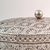 Pote Potiche Prata Em Metal Oval 17x28x20cm Decorativo G - Inigual Decor