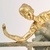 Bailarina Decorativa Dourada 20x12x7cm Cotovelo Na Barra na internet