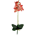 Orquídea Vermelha 3D 47x12x10cm Planta Artificial Toque Real
