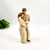 Estátua Família Casal Grávida Nude 21x8x8cm Enfeite na internet