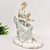 Estátua Mãe e Filho Verde Cadeira 24x19x13cm Estatueta Decor - comprar online