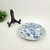 Prato Decorativo Azul E Branco 29x26cm Porcelana Decorativo - loja online