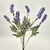 Flor Lavanda Lilás 46x10cm Buquê Planta Artificial Realista - comprar online