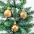 Bola De Natal Bronze Mix 4cm Para Árvore Kit 12pc na internet