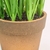 Imagem do Capim Verde Com Vaso 20x19cm Folhagem Planta Artificial