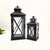 Lanterna Marroquina Decorativa Preta 38/26cm Kit 2pç - comprar online