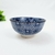 Bowl Azul E Branco Abstrato 6x12cm Cerâmica - comprar online