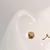 Enfeite Gato Branco E Dourado 20x14x14cm Cerâmica G - loja online