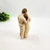 Estátua Família Casal Grávida Nude 21x8x8cm Enfeite - loja online
