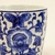 Vaso Azul E Branco 10x9cm Flores E Borboletas Porcelana na internet