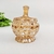 Potiche Mini Pote Ambar Champanhe 12x7cm Decoração 9671 - comprar online