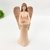 Enfeite Anjo Castiçal C/ Vela Decoração 29cm Nude Moderno na internet