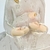 Enfeite Estátua Família Com Bebê 10x9x8cm Cinza Barroco - comprar online