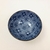 Bowl Azul E Branco Abstrato 6x12cm Cerâmica - Inigual Decor