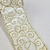 Fita Branca E Dourada Natalina 6cmx9m Natal Decorativa na internet