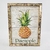 Quadro Decoração Abacaxi Pineapple 20x15cm - comprar online