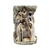 Presépio Sagrada Família 23x15x7m Enfeite De Natal 6 Figuras