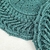 Jogo Americano Verde Crochê 33cm Natal Kit 2pc - Inigual Decor