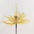 Poinsettia Dourada 58x25cm Bico De Papagaio Natal - Inigual Decor