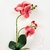 Orquídea Vermelha 3D 47x14x10cm Planta Artificial Toque Real - comprar online