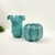 Vaso Murano Verde Turquesa Tiffany 22x19cm Decoração G - comprar online
