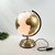 Globo Decorativo Com Luz 127V Dourado 38x25cm - Inigual Decor