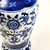 Imagem do Vaso Decorativo Azul E Branco 30x18cm Porcelana Floral