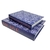 Caixa Livro Azul E Branco Tie Dye 32/25cm Decorativa Kit 2pc