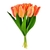 Tulipa Laranja Ramalhete 43x20cm Planta Artificial